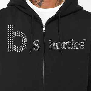 เสื้อฮู้ดมีซิปกันหนาวของผู้ชายผ้าเชอร์ปาบุผ้าหนาระบายอากาศได้ดีเป็นมิตรกับสิ่งแวดล้อมผ่าข้างปรับแต่งได้ - Product Image 4