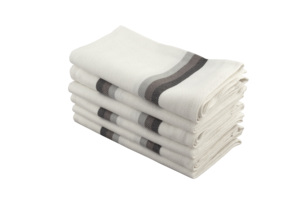 Juego de 12 toallas de cocina de algodón reciclado con tejido de hueso de arenque, función de secado rápido - Product Image 3