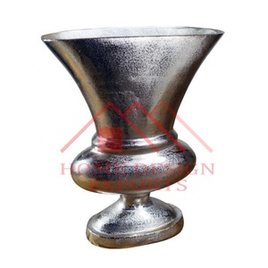 Jarrón de macetas de mesa único para decoración del hogar y la boda, jarrón de urnas grandes de aluminio y Metal de la mejor calidad para sala de estar - Product Image 6