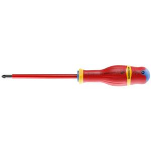 Destornilladores Aislados Facom PROTWIST de 1000 Voltios para Tornillos Pozidriv de Cabeza Cruzada - Product Image 1