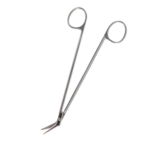 Tijeras vasculares Debakey de 8 pulgadas de alta calidad, hoja en ángulo pulida de 180mm, instrumento quirúrgico Manual de acero inoxidable afilado de 10 mm - Product Image 3