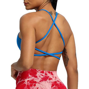 Sujetador de entrenamiento deportivo de gimnasio Sexy para mujer Sujetador push-up de talla grande con un hombro 100% algodón nuevo estilo de moda 2026 - Product Image 2