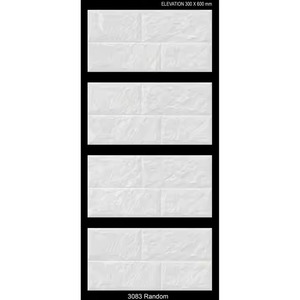 300x600mm Glazed Ceramic Wall Tiles Elevation Pattern New 12x24 Design for Home Exterior Outdoor Use Porcelain for Hall Bathroom - Product Image 6