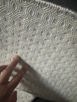 GOLDENMOON Wirtschaftlicher Hochwertiger Großflächiger Moderner Maschinell Gefertigter Hochflor-Wohnzimmerteppich Weicher Wärmesetzerlegter Schling-Polyester