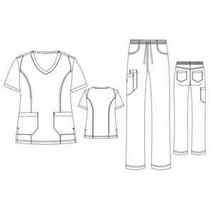 Conjuntos de uniformes de alta calidad para mujer, uniformes de Hospital cómodos para enfermeras y médicos - Product Image 6