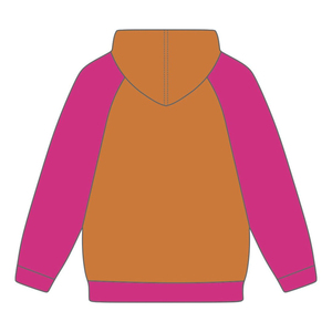 Delta Psi Rho Sorority manga raglán pulóver Sudadera con capucha oro 80 algodón 20 Poly año de fundación 2020 vida griega ropa informal con capucha - Product Image 3