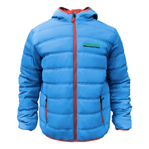 Vente en gros Nouveau Hiver Hommes Doudounes Manteau Respirant Col Montant Fermeture Éclair Complète Imprimé Logo Conception High Street À Capuche - Product Image 1