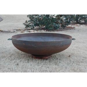 <b>Cast</b> <b>Iron</b> Kadai Garden Accessories Wood Log Holder Vintage Style Outdoor <b>Cast</b> <b>Iron</b> Rustic Fire Pit & Kadai Handcrafts Items - Product Image 1