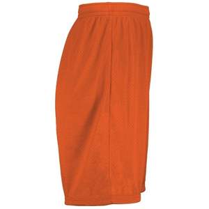 Pantalones Cortos de Baloncesto de Malla Naranja Personalizados para Hombre, Pantalones Cortos Deportivos Transpirables para Gimnasio, Pantalones Cortos Atléticos de Secado Rápido con Cintura Elástica - Product Image 5