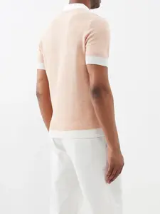 เสื้อยืดกีฬาวิ่งสำหรับผู้ชายไซส์พิเศษแห้งเร็วระบายอากาศได้ดีผ้าถักปรับแต่งขนาดและสีได้ - Product Image 5