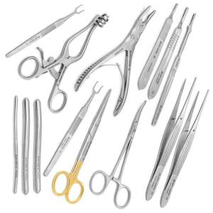 Ensemble d'instruments chirurgicaux manuels professionnels de haute qualité, 14 pièces, en acier inoxydable, outils médicaux certifiés CE, classe II pour - Product Image 4