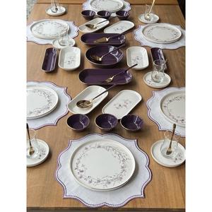 Set colazione Glore lavanda 52 pezzi per 6 persone - Product Image 1