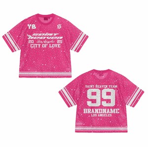 Camiseta de fútbol de malla Vintage recortada de gran tamaño de secado rápido con cuello en V personalizada para hombre de Alemania - Product Image 1