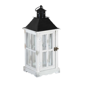 Linternas de hierro con clase tradicional con tarros de vela de vidrio para bodas, eventos, sala de estar y entrada, iluminación decorativa - Product Image 3