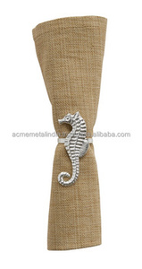 Servilletero niquelado con diseño de hoja, vajilla elegante para cocina, comedor, precio asequible, elegante anillo de Mantel ligero - Product Image 5