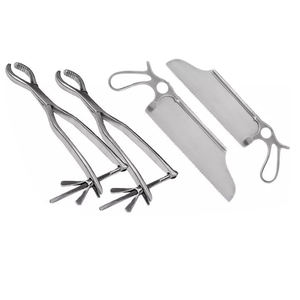 ชุดเครื่องมือผ่าตัดแบบใช้มือคุณภาพสูง พร้อมด้ามจับมีดผ่าตัดแบบใช้ซ้ำได้ สีเงิน ขนาดปรับแต่งได้ - Product Image 6