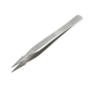 Pince à épiler droite Carmalt en acier inoxydable allemand, 4,5 pouces, forceps chirurgical, pince à épiler Carmalt - Product Image 4