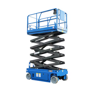 Plataforma Elevadora Compacta Eléctrica de Tijera, Capacidad 300kg, Altura 6m, Hidráulica, Automática, Autopropulsada, Móvil - Product Image 2