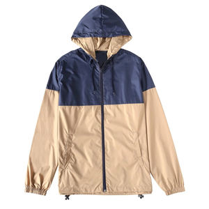 Veste coupe-vent à capuche pour homme, prix de gros de qualité supérieure 2025, belle veste à manches longues, imperméable, coupe-vent - Product Image 5