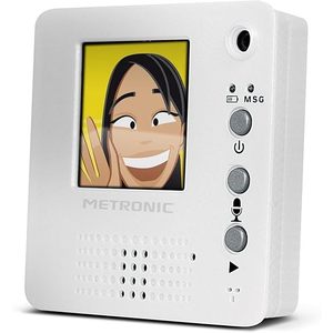Registratore Vocale Digitale Metronic Memo Frigo con Schermo LCD TFT da 1,42 Pollici, Porta USB, Videocamera, Microfono e Altoparlanti Integrati - Product Image 1