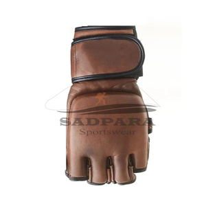 Cómodos guantes de entrenamiento Mma personalizados Guantes de boxeo de cuero Pu Guantes duraderos profesionales con ajuste seguro Para luchadores - Product Image 2