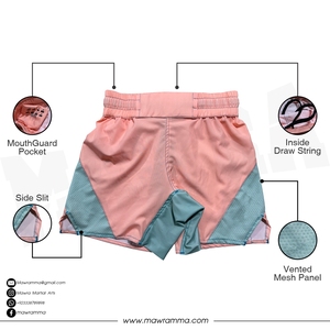 Shorts de MMA al por Mayor, Personalizados con Impresión, Elásticos en 4 Direcciones, Shorts de Artes Marciales Mixtas con Cintura Elástica y Panel Lateral Ventilado, Unisex - Product Image 2