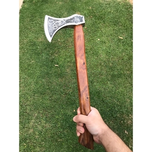 Hot Sale High-Carbon Steel <b>Wood</b> Handle Hatchet Custom Logo Large Small Camping Outdoor Tactical Cutting <b>Wood</b> <b>Axe</b> - Product Image 3