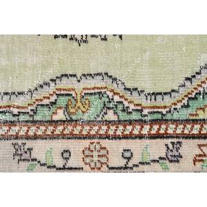 Alfombra turca Vintage 150cm X 290cm verde Beige estilo bohemio Patchwork lana látex rectángulo pasillo diseño para su espacio - Product Image 5