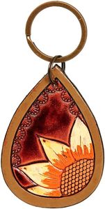 Hand Carved Tooled <b>Leather</b> Key Chains Cute Exotic Shape <b>Leather</b> Key Rings Tooled <b>Leather</b> Accessories Cute Key Chains for Unisex - Product Image 6