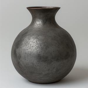 Jarrón de Metal rústico clásico diseñado con acabado decorativo perfecto para el estilo de arreglo Floral de temporada para el hogar inspirado en el patrimonio - Product Image 5