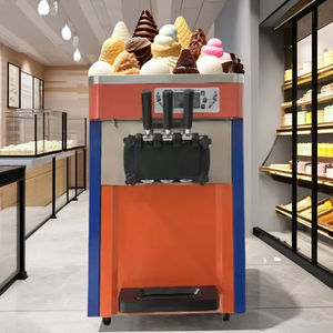 Commerciële Automatische Roestvrijstalen Ijsmachine Grote Output Verticale Softijs Ijscoupe Kegel Restaurants Melk Water - Product Image 3