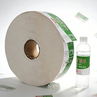 Etiquetas Adhesivas de PVC para Botellas, Resistentes al Agua, a los Rayos UV, Impresas por Rotación, Multiformas, para Embalaje Personalizado, Venta al por Mayor