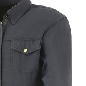 Veste en jean pour homme à prix raisonnable pour une utilisation en extérieur, décontractée et streetwear, veste en jean pour homme de couleur unie - Product Image 3