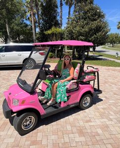 รถกอล์ฟออฟโรด2 4 6 8ที่นั่งรถกอล์ฟสีทองดีไซน์ตามสั่ง - Product Image 6