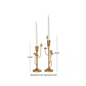 Vintage Designed <b>Decorative</b> <b>Table</b> Top Candle Stick for Home <b>Decoration</b> Set of 2pcs Candle Holder Available in India - Product Image 6