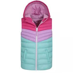 Precio al por mayor OEM diseños Casual Puffer chaleco y chaleco Streetwear cálido acolchado multicolor chalecos de burbuja - Product Image 1