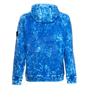 Sudadera con capucha de lavado ácido para hombre con estilo, jersey de tela mezclada de algodón con efecto lavado único para estilo de calle - Product Image 2