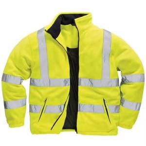 Veste en polyester à manches longues haute visibilité pour homme, respirante et grande taille, vêtements de travail - Product Image 2