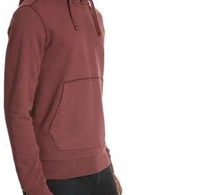 Nueva llegada de los hombres de moda pulóver con capucha con su logotipo de aspecto elegante básico de algodón mezclado pulóver con capucha con estilo personalizado - Product Image 4