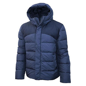 Chaqueta de Invierno Acolchada Ligera y Plegable para Hombre con Capucha, Chaqueta Impermeable Alternativa al Plumón, Cortavientos - Product Image 1