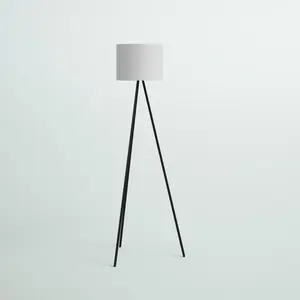 Luxury Best in category Modern <b>Black</b> LED Floor standing <b>Lamp</b> fabric long lasting floor <b>lamp</b> elegant for Home/Hotel Decoration - Product Image 2