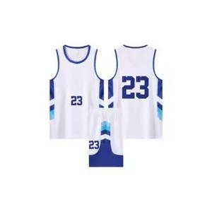 Camiseta de uniforme de baloncesto completa personalizada, ropa reversible transpirable para hombres y niños, conjunto de chándal de camiseta de baloncesto para niños - Product Image 1