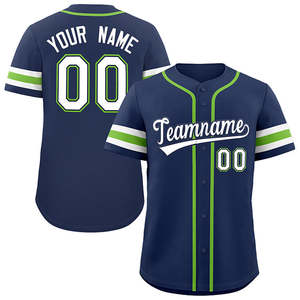 Custom <b>Baseball</b> Jersey Breathable Design with Custom Embroidery Features Team Name Logo Number Stylish <b>Baseball</b> Shirt Set - Product Image 6