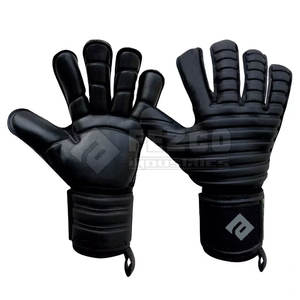 Gants de gardien de but en cuir pour hommes, respirants, ajustables, logo personnalisé, haute qualité, best-seller, marque privée - Product Image 1