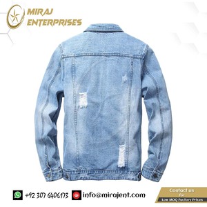 Nueva llegada invierno Casual tendencia coreana ropa de hombre Jean chaqueta para hombres desgastado Slim Denim chaqueta Top tendencia chaquetas de moda - Product Image 3