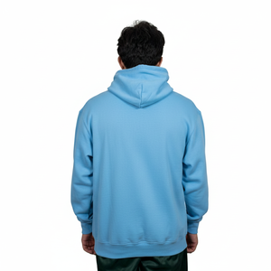 Sweat à capuche en polaire pour homme, poids lourd, qualité supérieure, fourrure moelleuse, motif uni, nouvelle collection, basiques, sweats à capuche - Product Image 2
