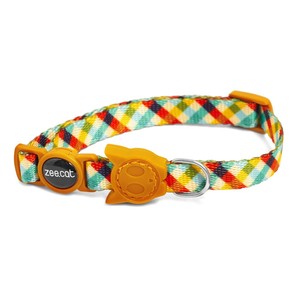 Collar de moda para perro Phantom Cat, de poliéster, con estampados elegantes, patrones sólidos/a rayas, estilo occidental, luces elegantes - Product Image 2
