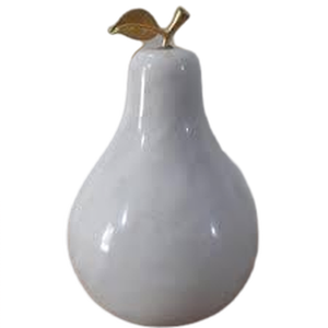 Hite arble Ear, juego de pera de ecoración Onyx Marble, Nyx ASS Rass Carved ear ruruit - Product Image 2