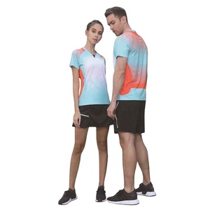 Wholesale Custom Full Sublimation <b>Table</b> Wear Badminton Shirts Quick Dry Jersey Professional Match Day Unisex Sportswear Tennis - Product Image 4