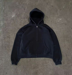 Chándal Vintage totalmente personalizado para hombre de gran tamaño 100% algodón Sunfade ácido lavado con capucha pantalones de chándal acampanados conjunto Tejido estilo Casual - Product Image 5